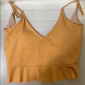 Kortni Jeane toasted brown swim top